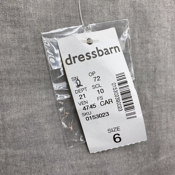 Jones Studio Blazer Women 6 Black Suit Jacket Classic Career Poly VTG NWT‎ - Picture 3 of 11